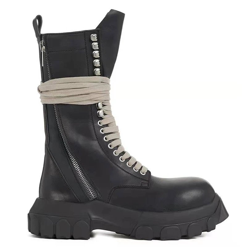Rick Owens Army Tractor Boot qc 4