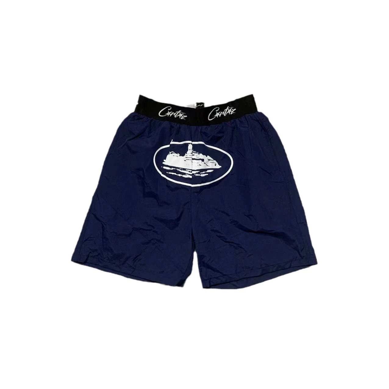 Corteiz Alcatraz Logo Cargo Shorts qc 4