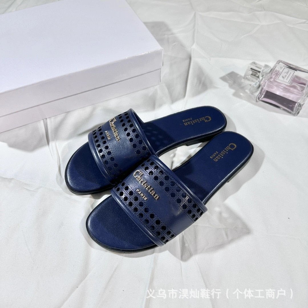 Dior Or D-Lane Slide qc 2