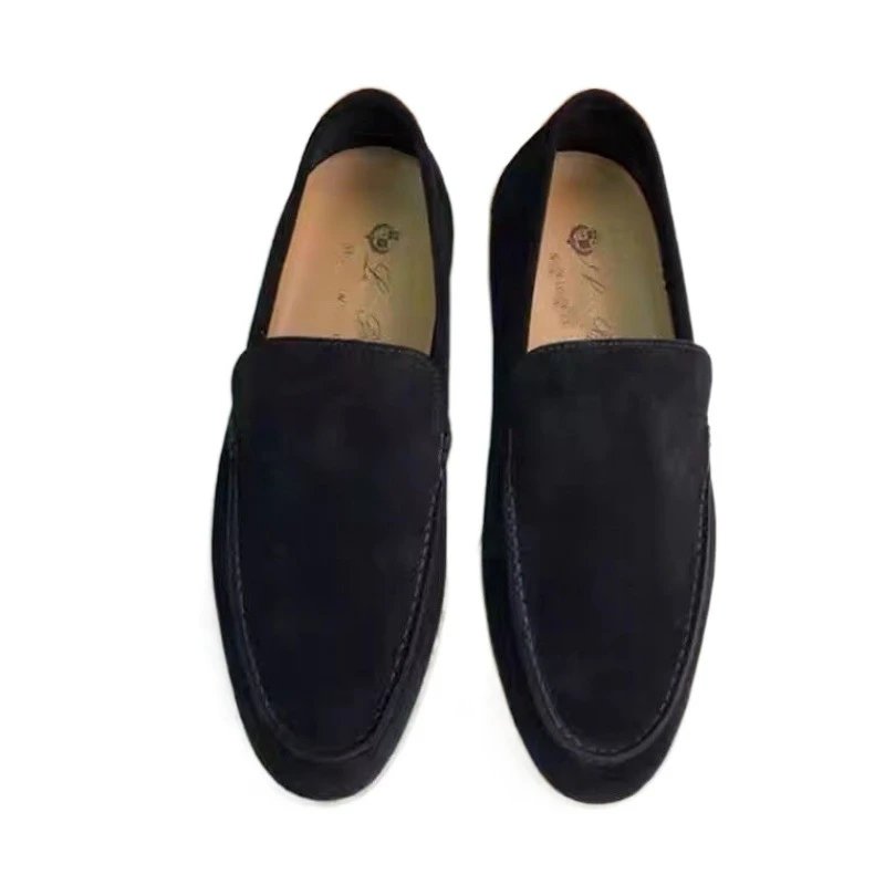 Loro Piana Suede Loafers qc 4
