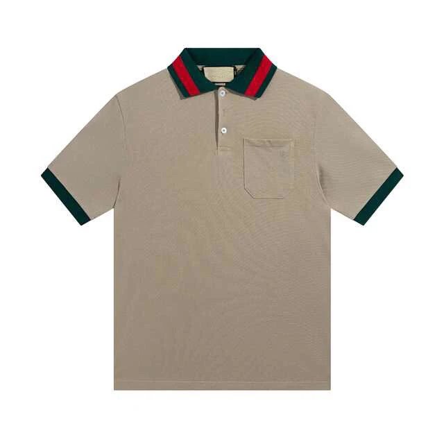Gucci Web Trim Cotton Piqué Polo Shirts qc 3