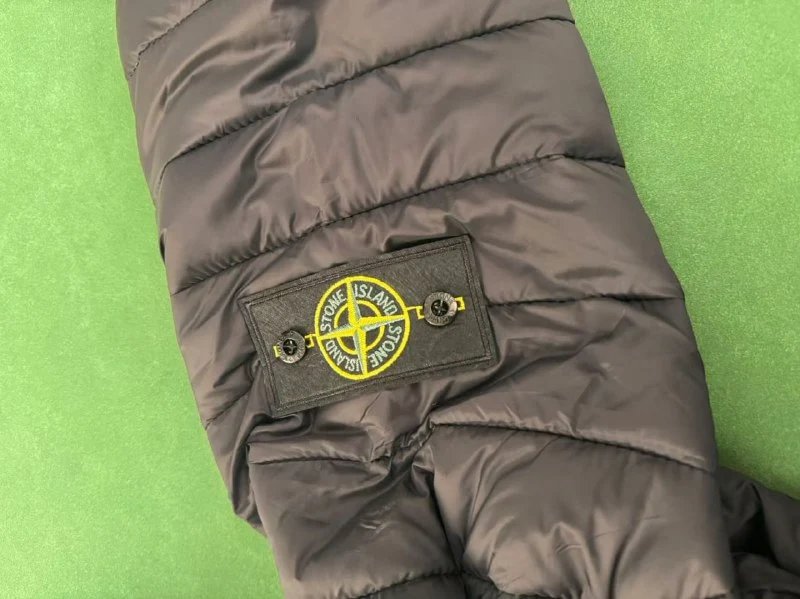 Stone Island Garment Dyed Micro Yarn Hooded Down Jackets qc 5