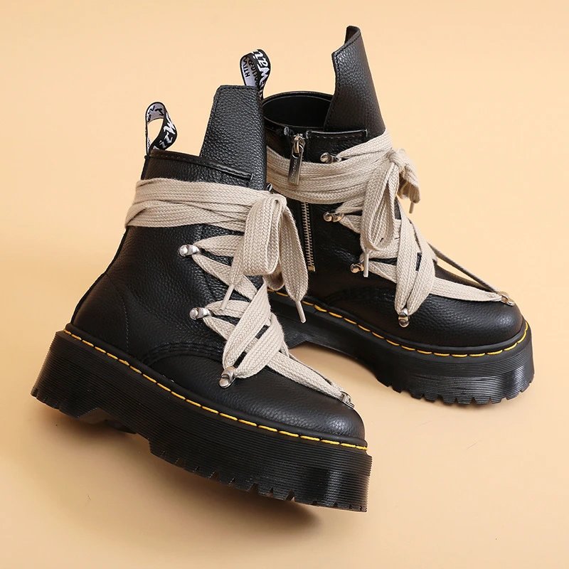 Rick Owens x Dr. Martens  1460 Quad Sole Jumbo Lace qc 2