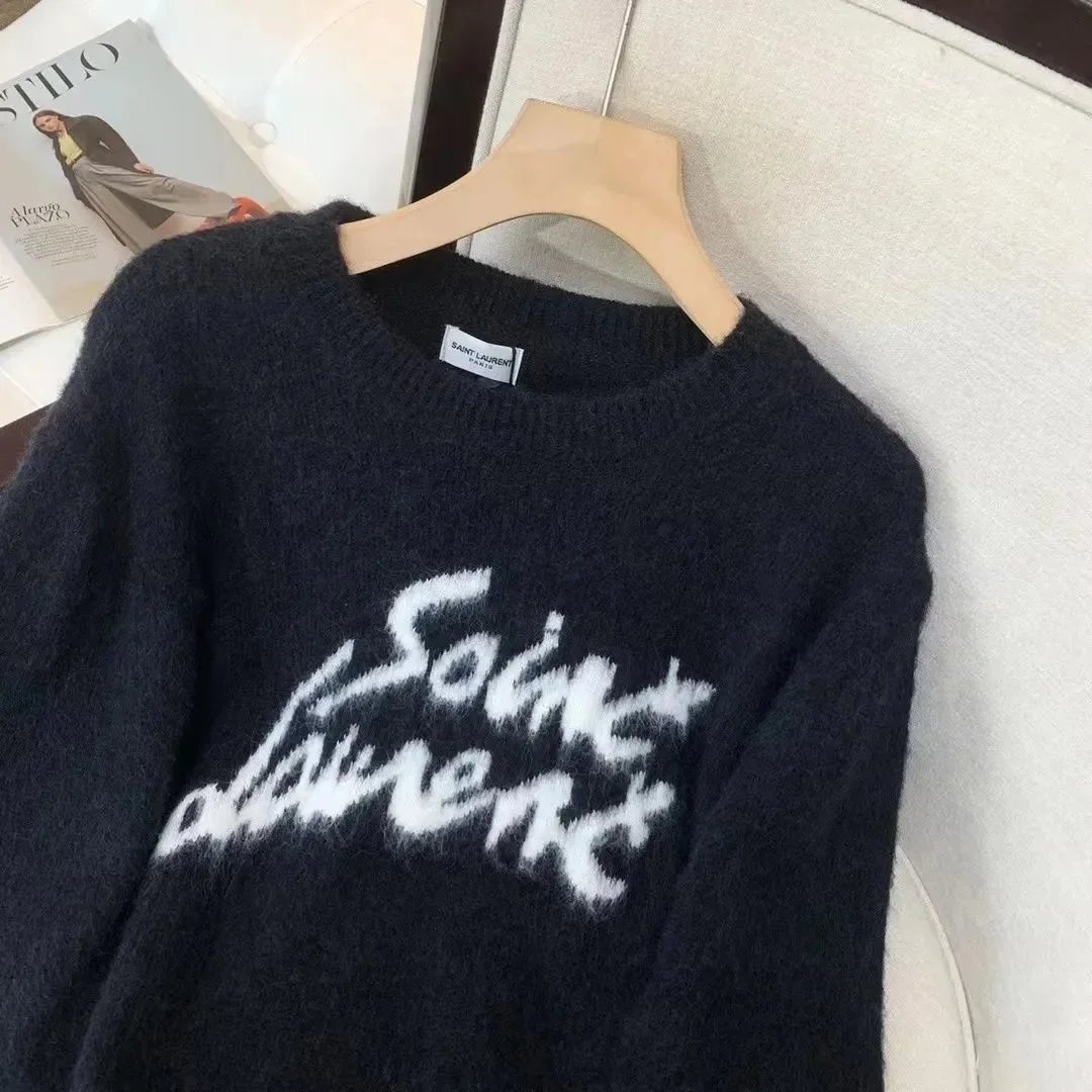Other Korean style loose-fitting drop-shoulder sweater qc 7