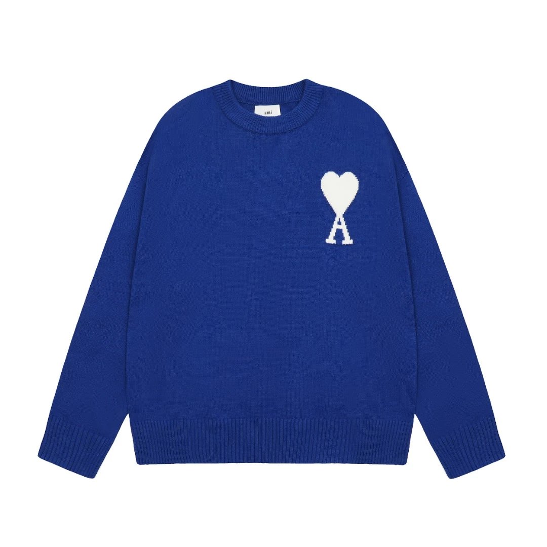Ami Paris Crew Neck Sweater qc 6