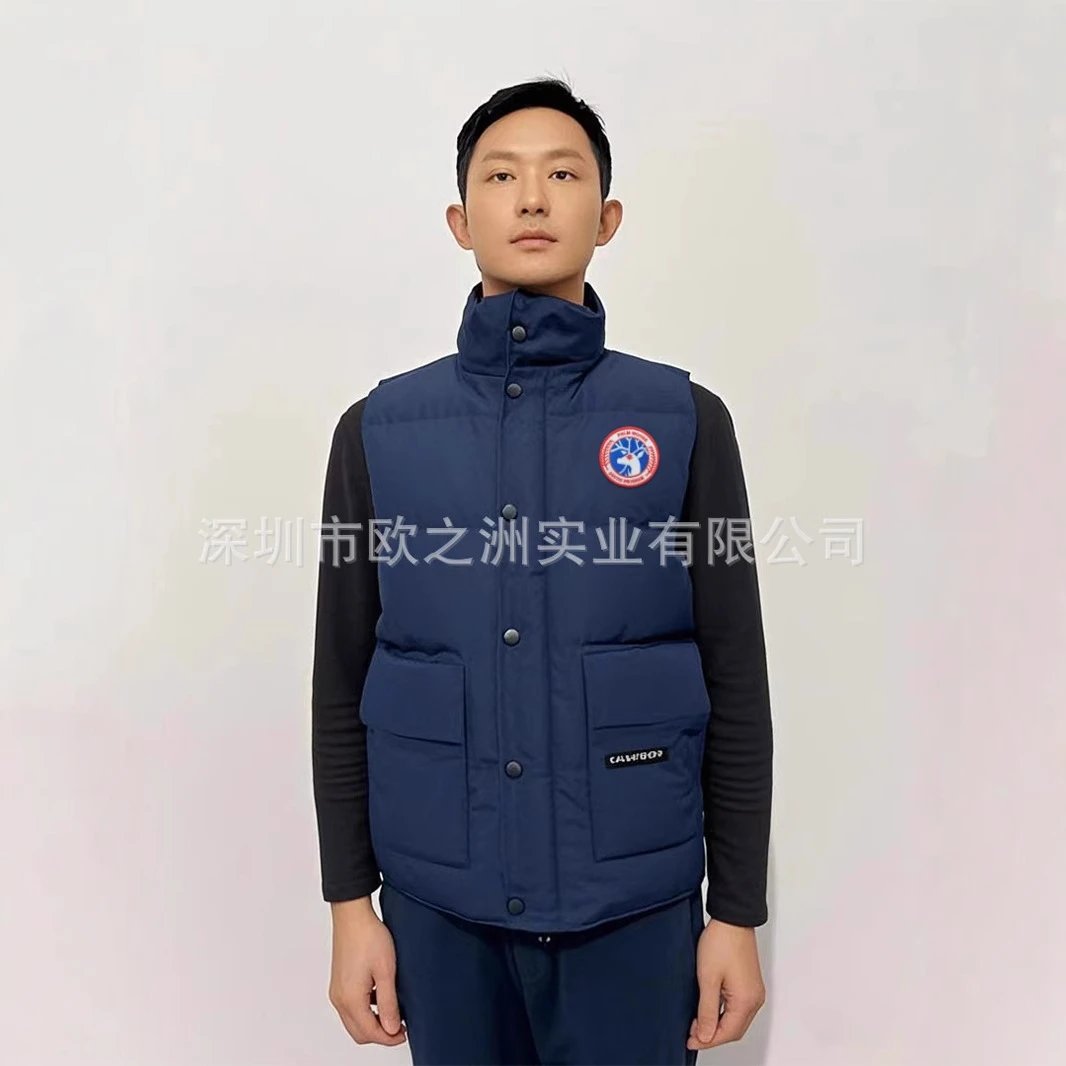 Canada Goose Freestyle Crew Gilet Black Down Jackets qc 3