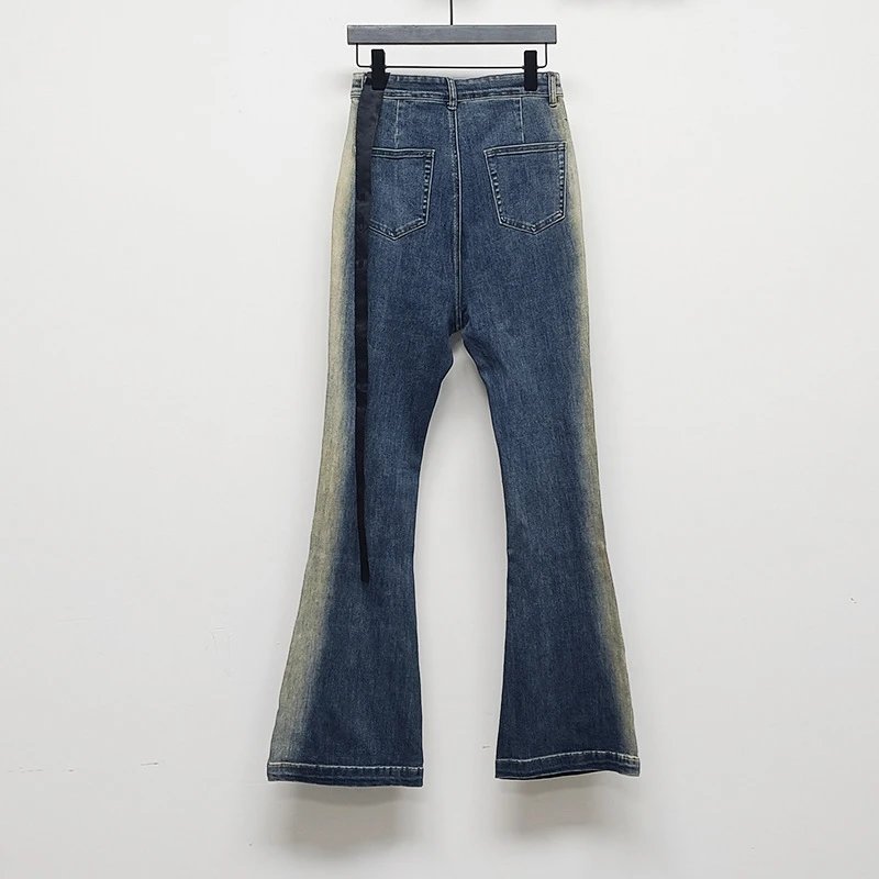 Rick Owens Blue Washed Bolan Banana Jeans qc 2