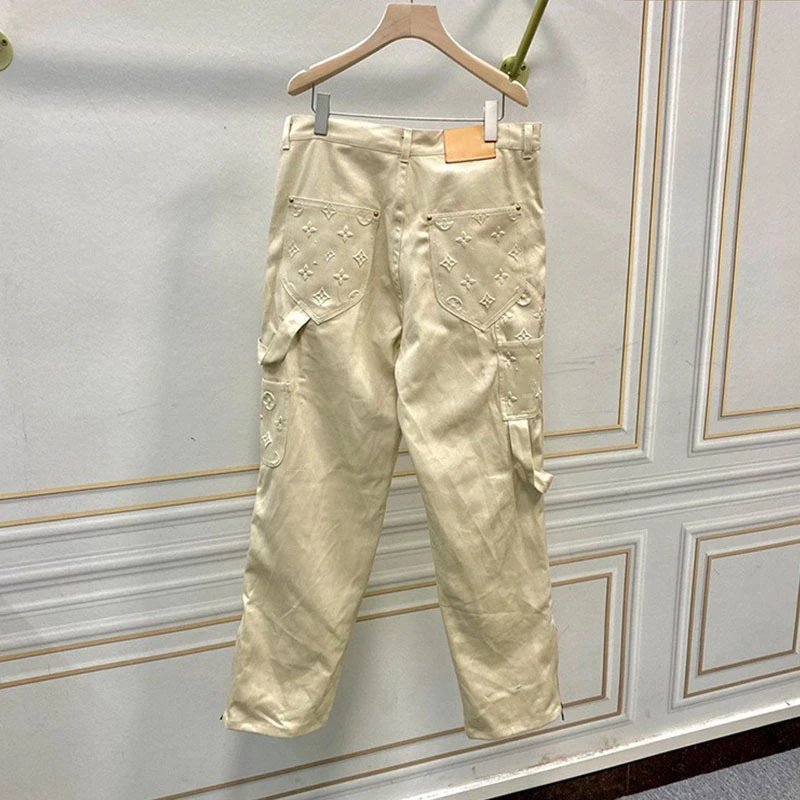 Louis Vuitton Workwear Denim Carpenter Trousers qc 1