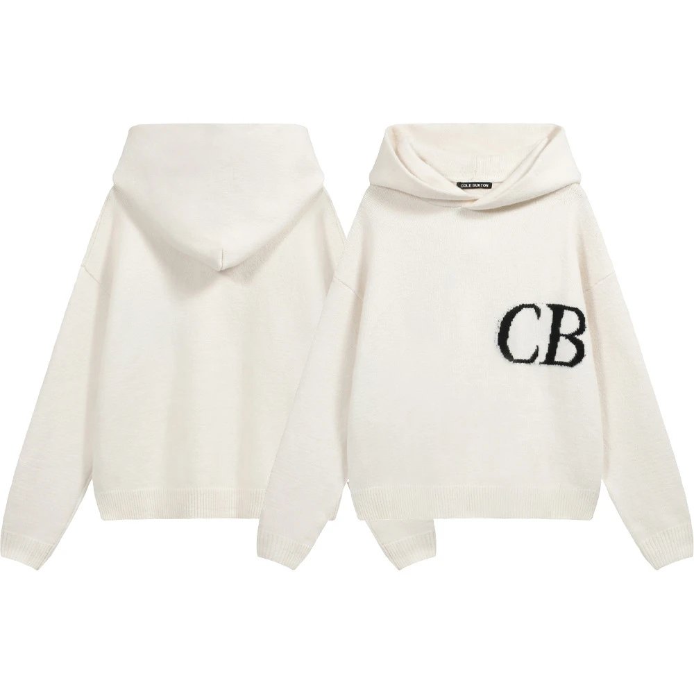 Cole Buxton CB Logo Intarsia Knit Sweaters qc 4