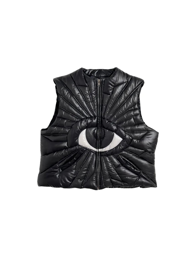 House of Errors All Seeing Puffer Vest qc 1