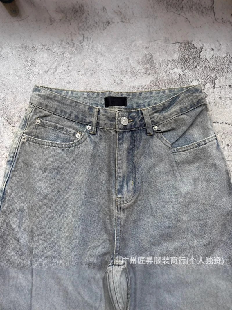 Balenciaga Mud Washed Flare Jeans qc 3