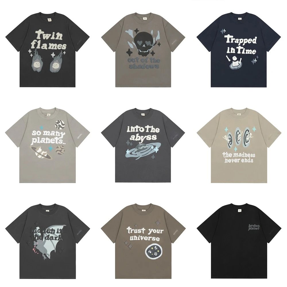 Broken Planet Market Graphic T-Shirts qc 1