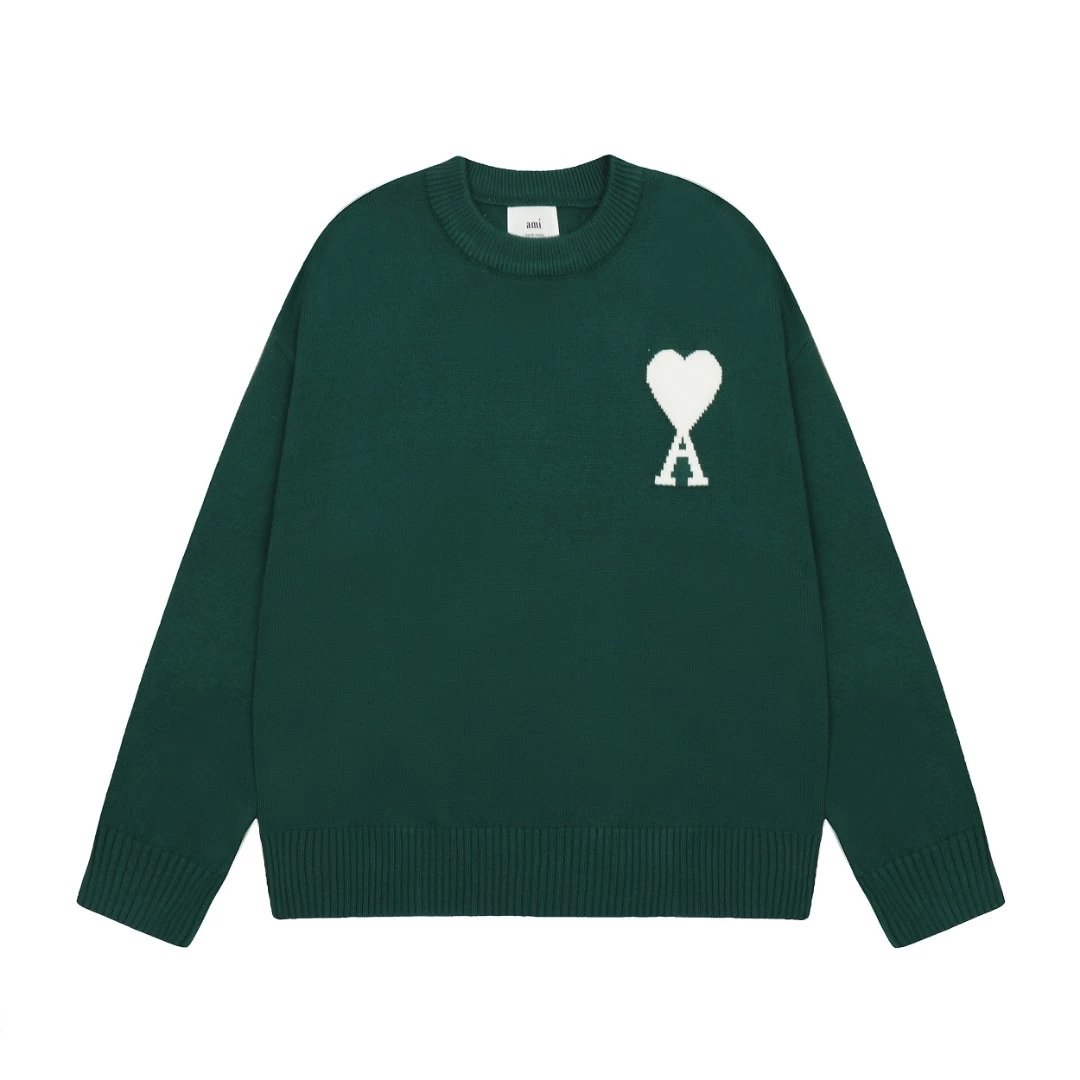 Ami Paris Crew Neck Sweater qc 3