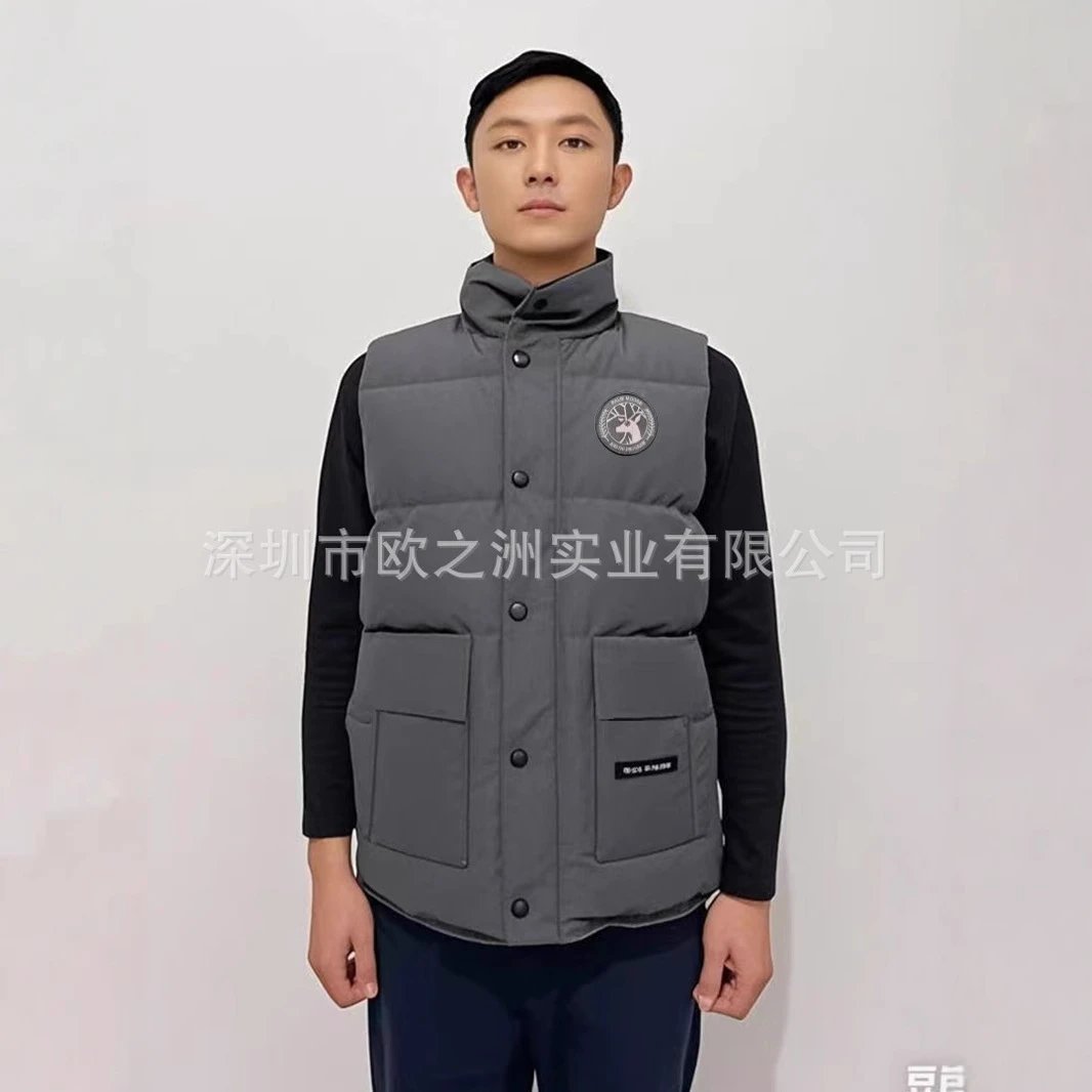Canada Goose Freestyle Crew Gilet Black Down Jackets qc 1