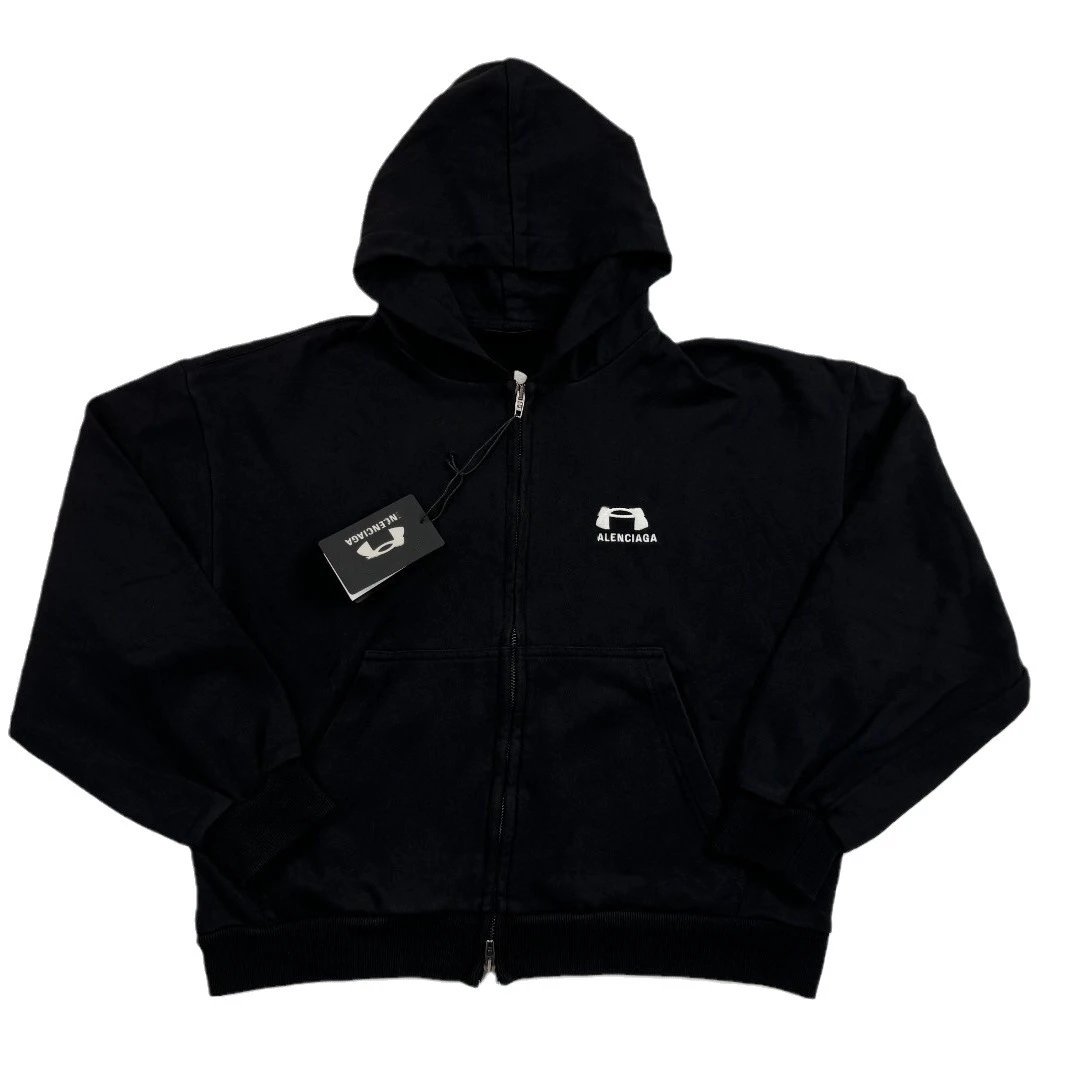 Balenciaga Unity Sports Icon Zip-Up Hoodies qc 4