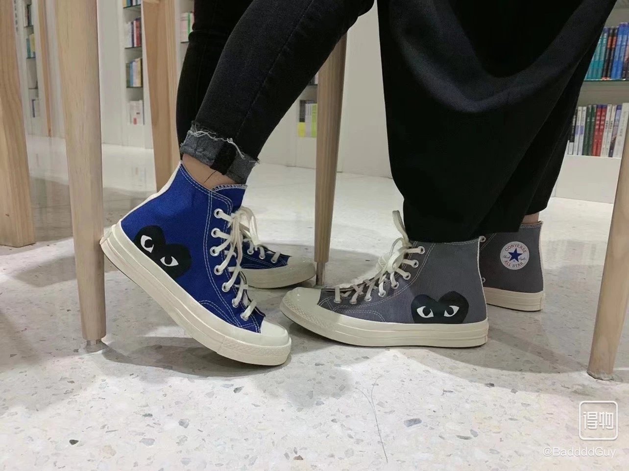Converse X COMME des GARÇONS PLAY Chuck Taylor All Star qc 1
