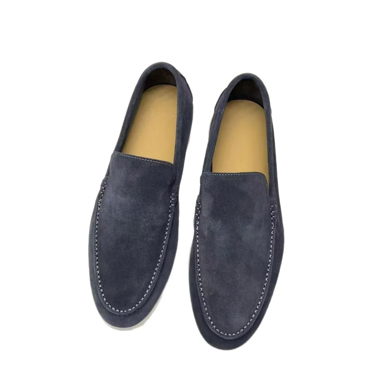 Loro Piana Italian-Style Casual Loafers qc 4