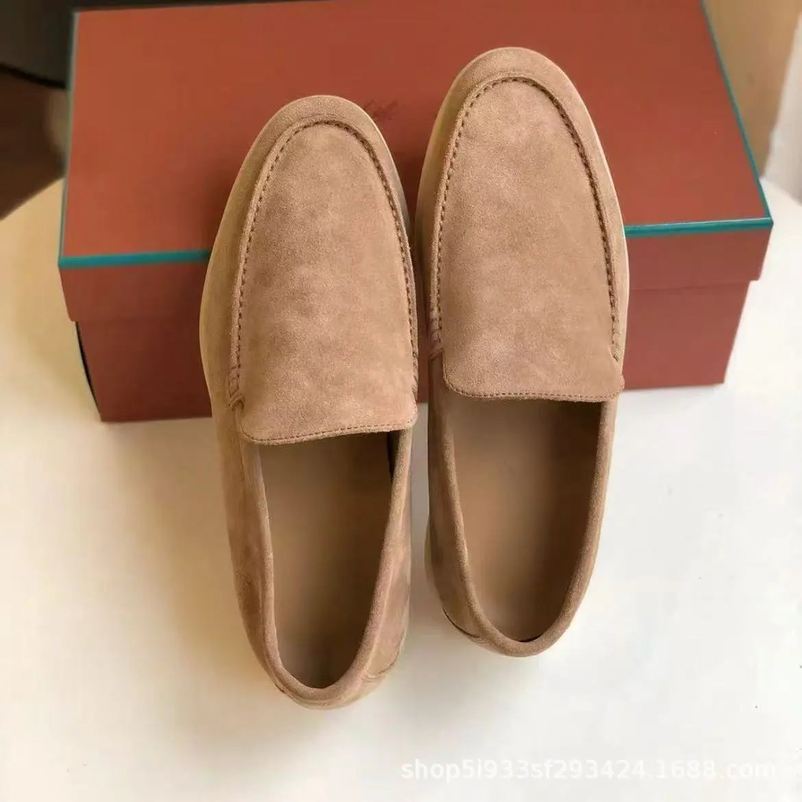Loro Piana Italian-Style Casual Loafers qc 3