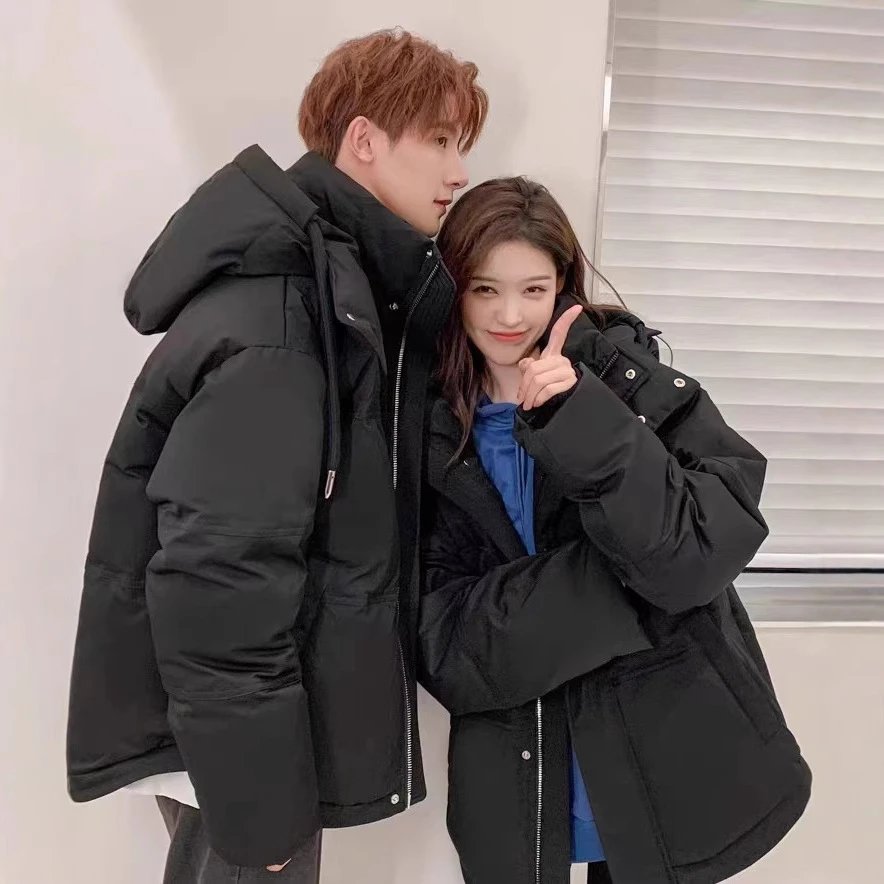 AMI Paris logo-appliqué Puffer Jacket qc 3
