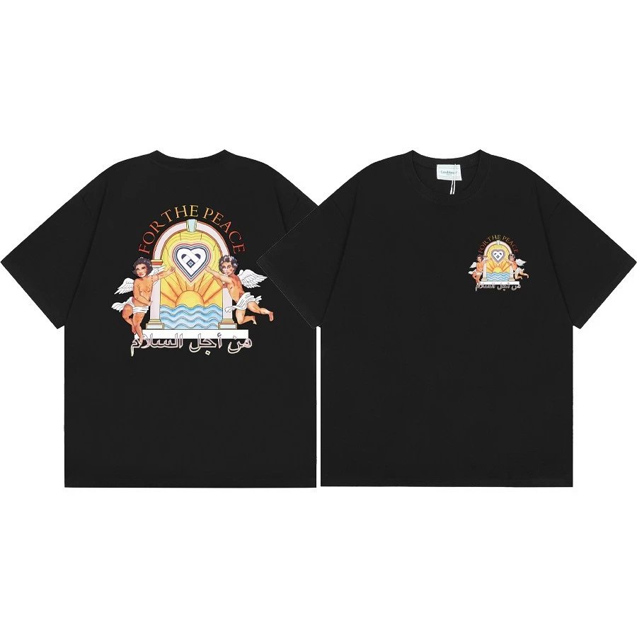 Casablanca Tennis Club Graphic T-Shirts qc 3