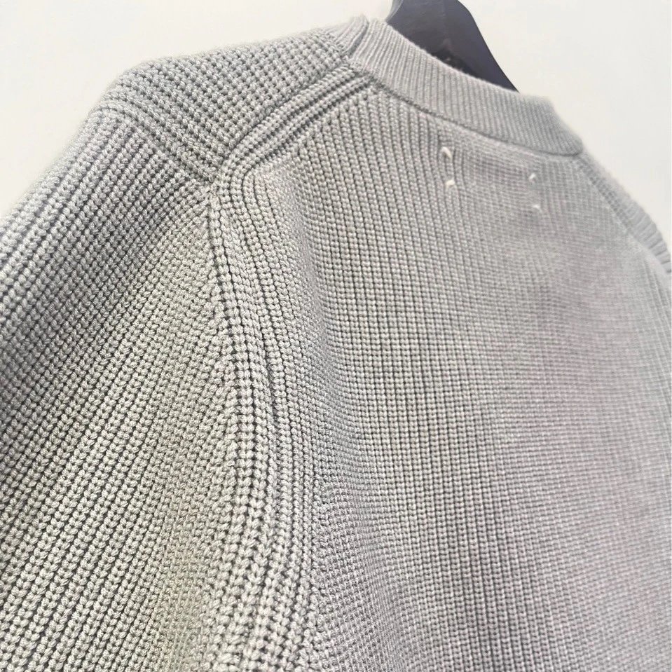 Maison Margiela Four-Stitches Ribbed Knit Sweater qc 3
