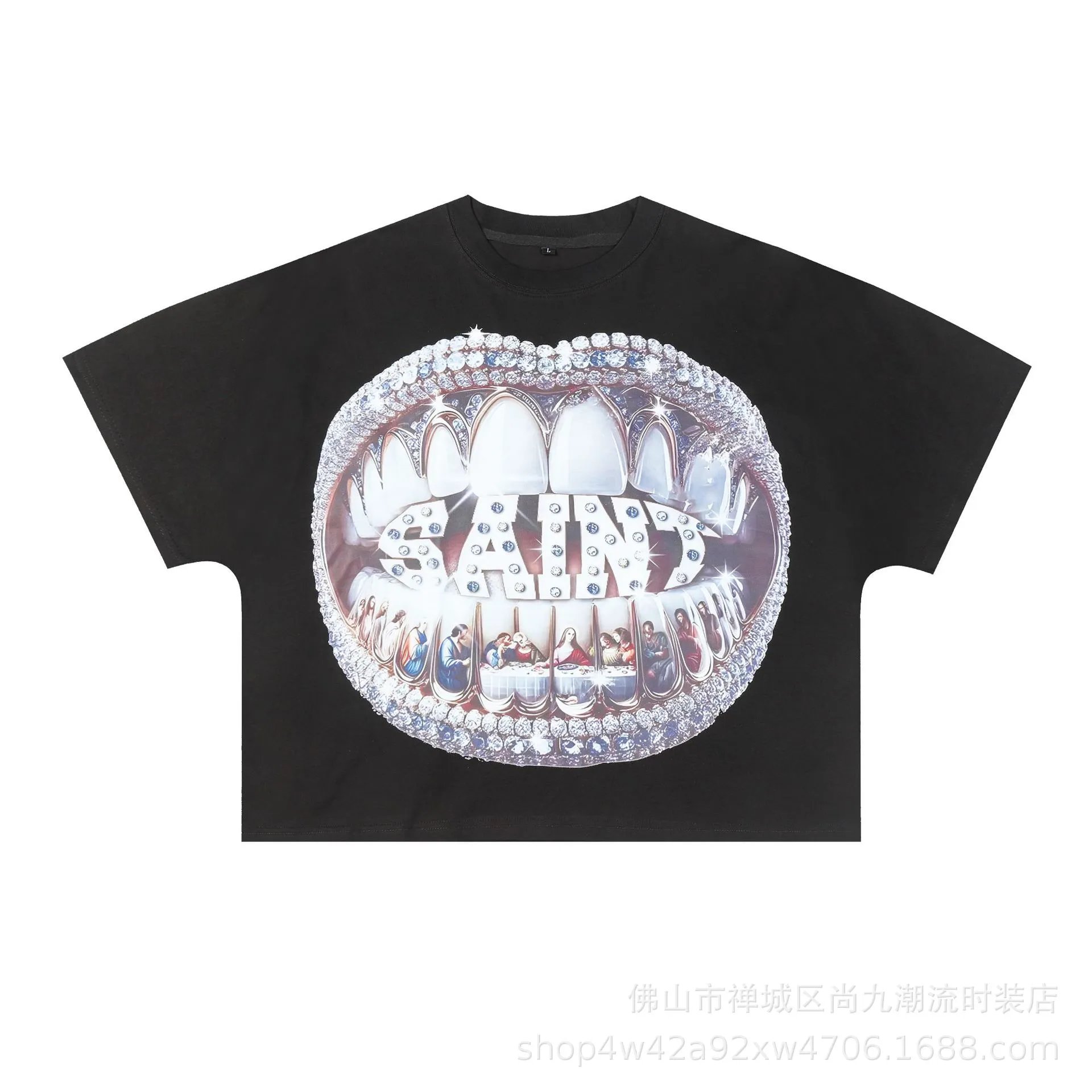 Saint Michael Graphic Graphic T-Shirts qc 3