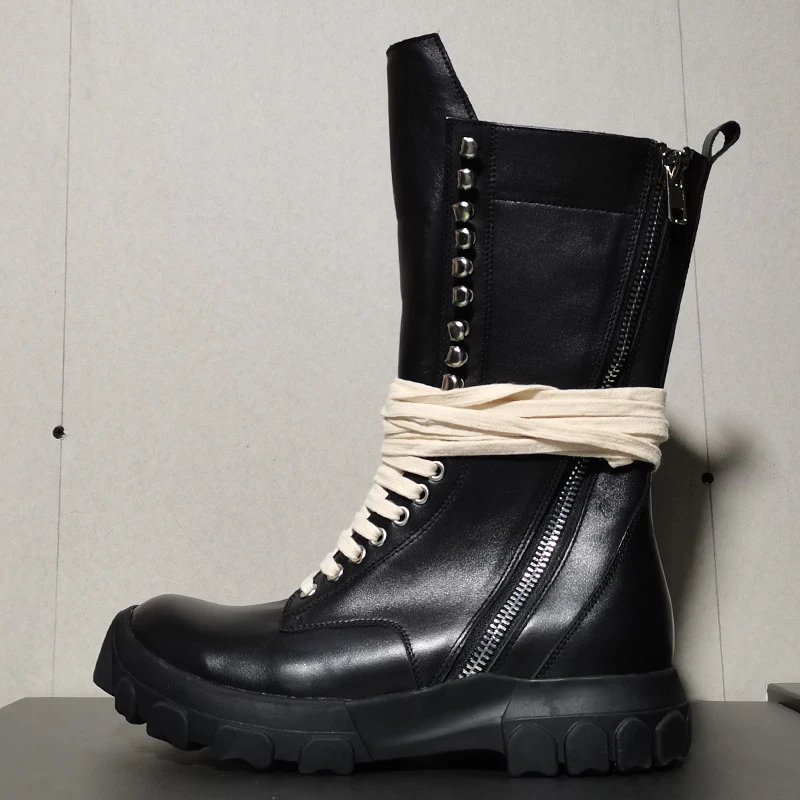 Rick Owens Army Tractor Boot qc 1