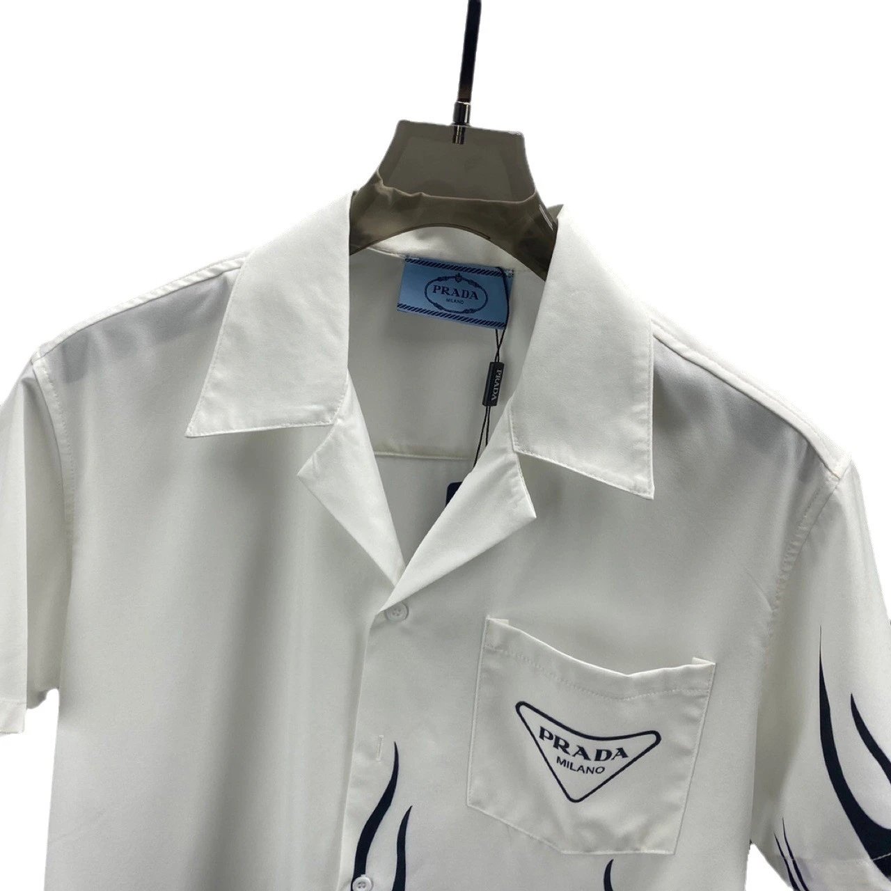 Prada Men's Short-Sleeve Shirt qc 3