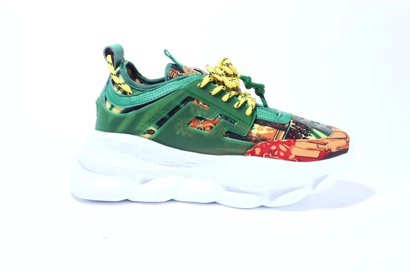 Versace Chain Reaction Color Block Sneakers qc 5