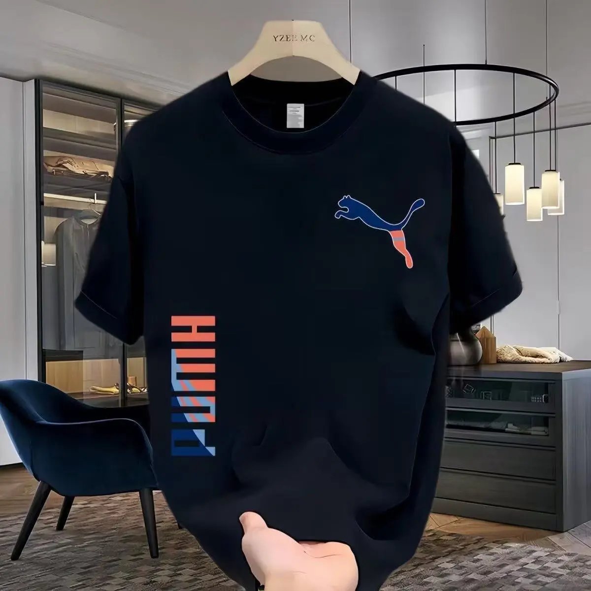 Puma Crew Neck Short Sleeve T-Shirt qc 1