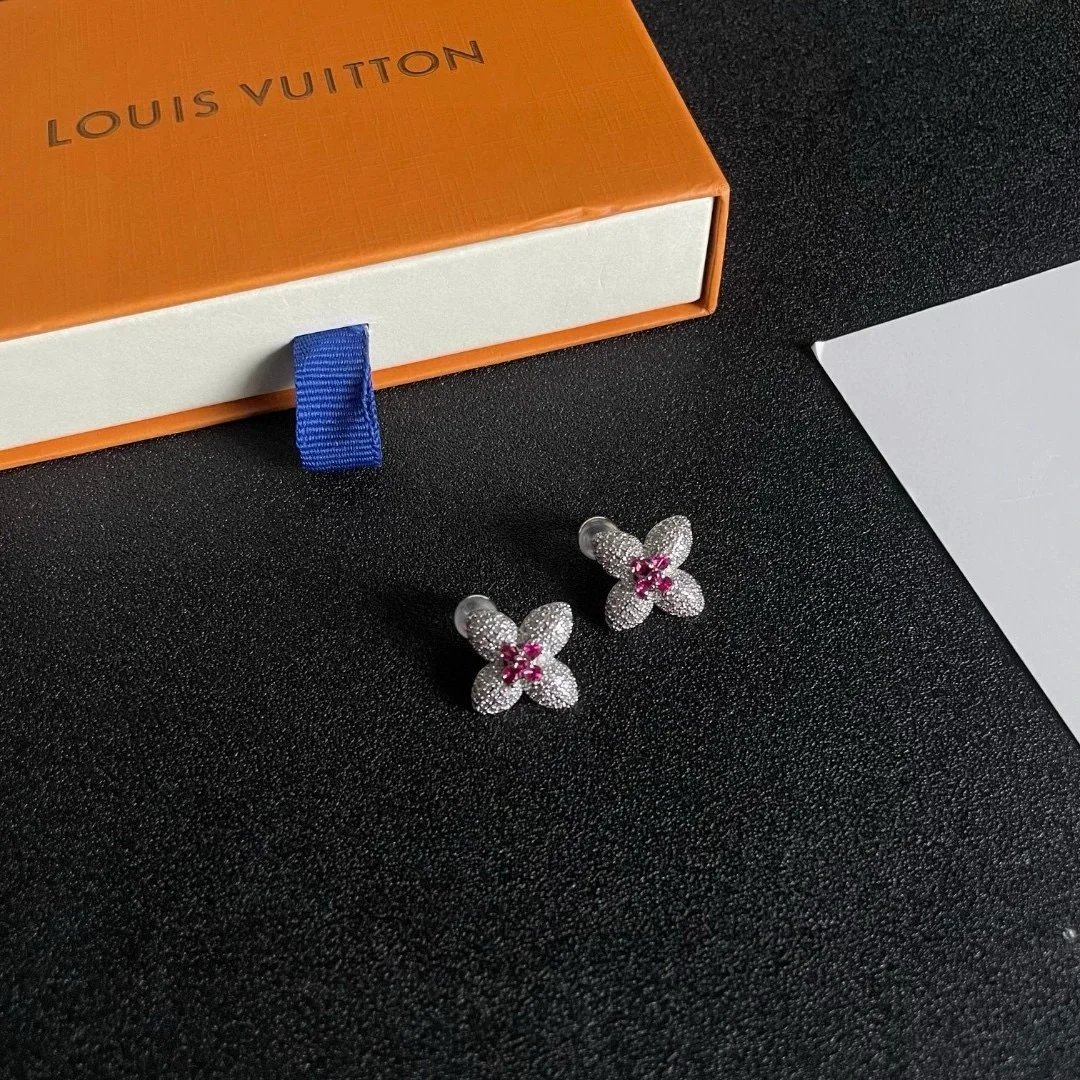 Phoebloom Jewelry Classic Four-Leaf Clover Zirconia Earrings qc 4