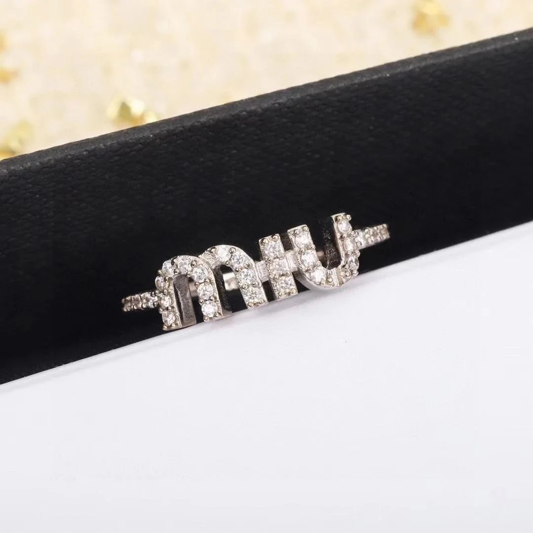 Miu Miu silver metal ring qc 3