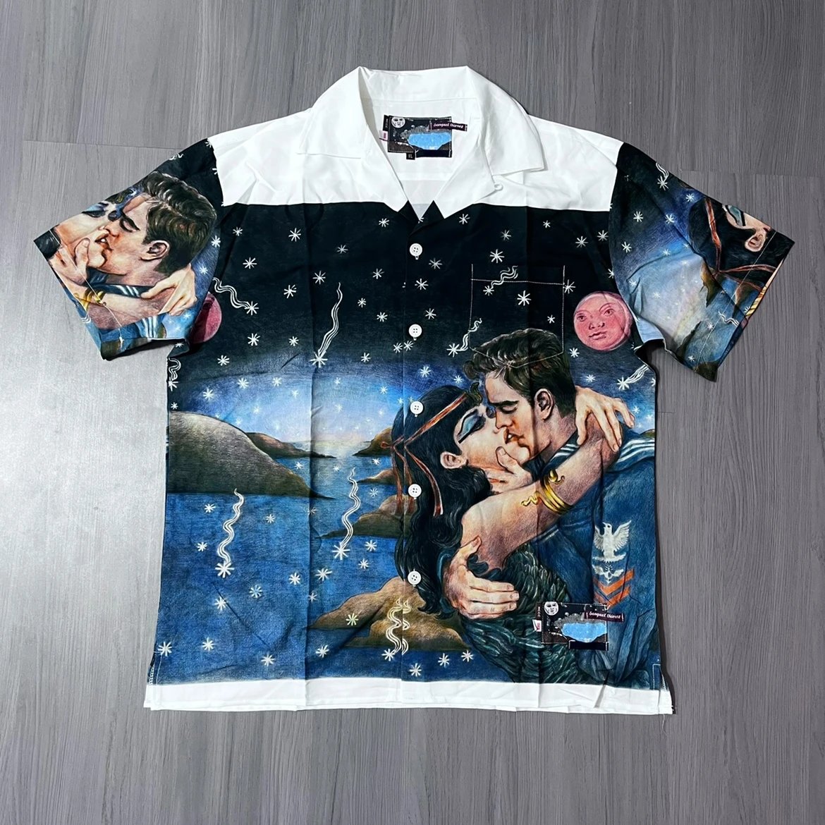 Prada "Impossible True Love" collection short-sleeved shirt qc 2