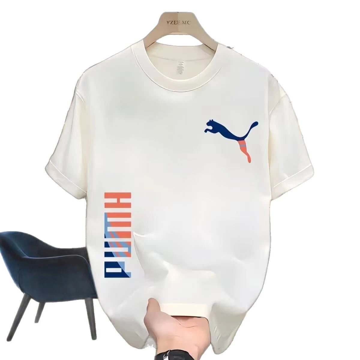 Puma Crew Neck Short Sleeve T-Shirt qc 4