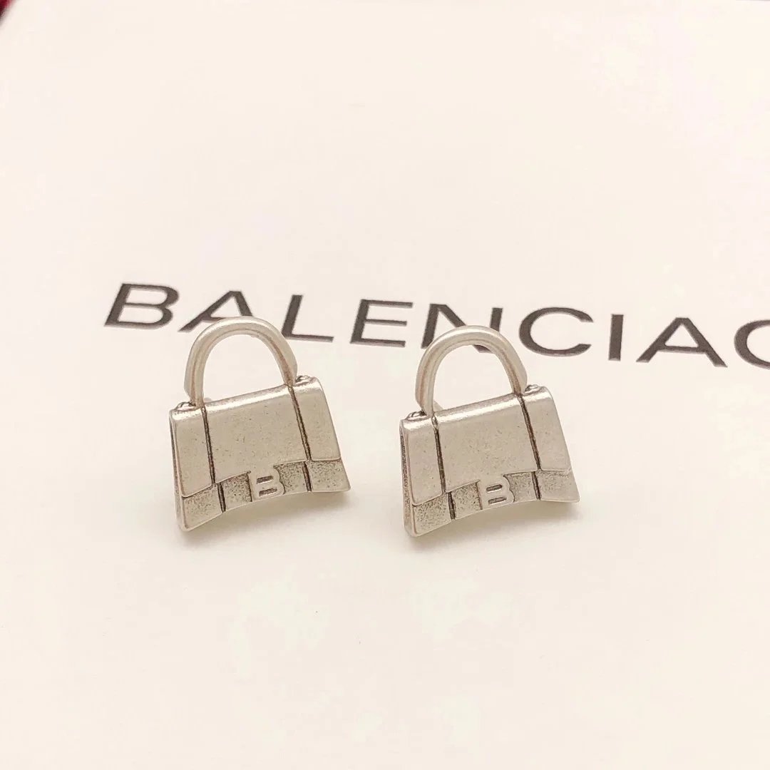 Balenciaga Hourglass Earrings qc 4
