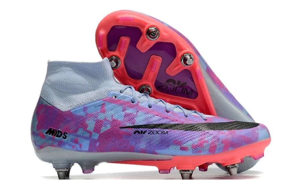 Nike Zoom Mercurial Superfly 9 Elite FG High-Top Soccer Boots qc 3