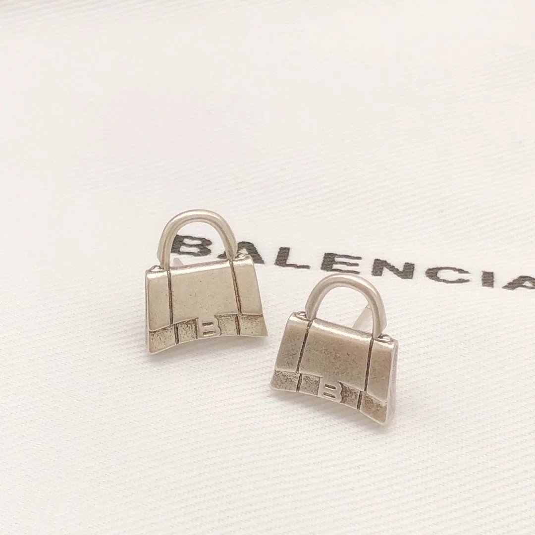 Balenciaga Hourglass Earrings qc 5