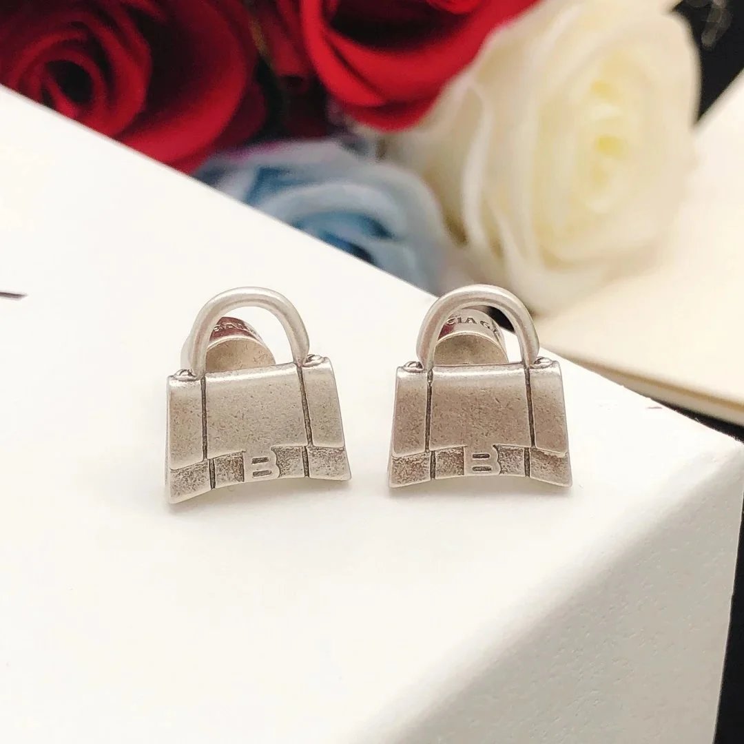 Balenciaga Hourglass Earrings qc 8