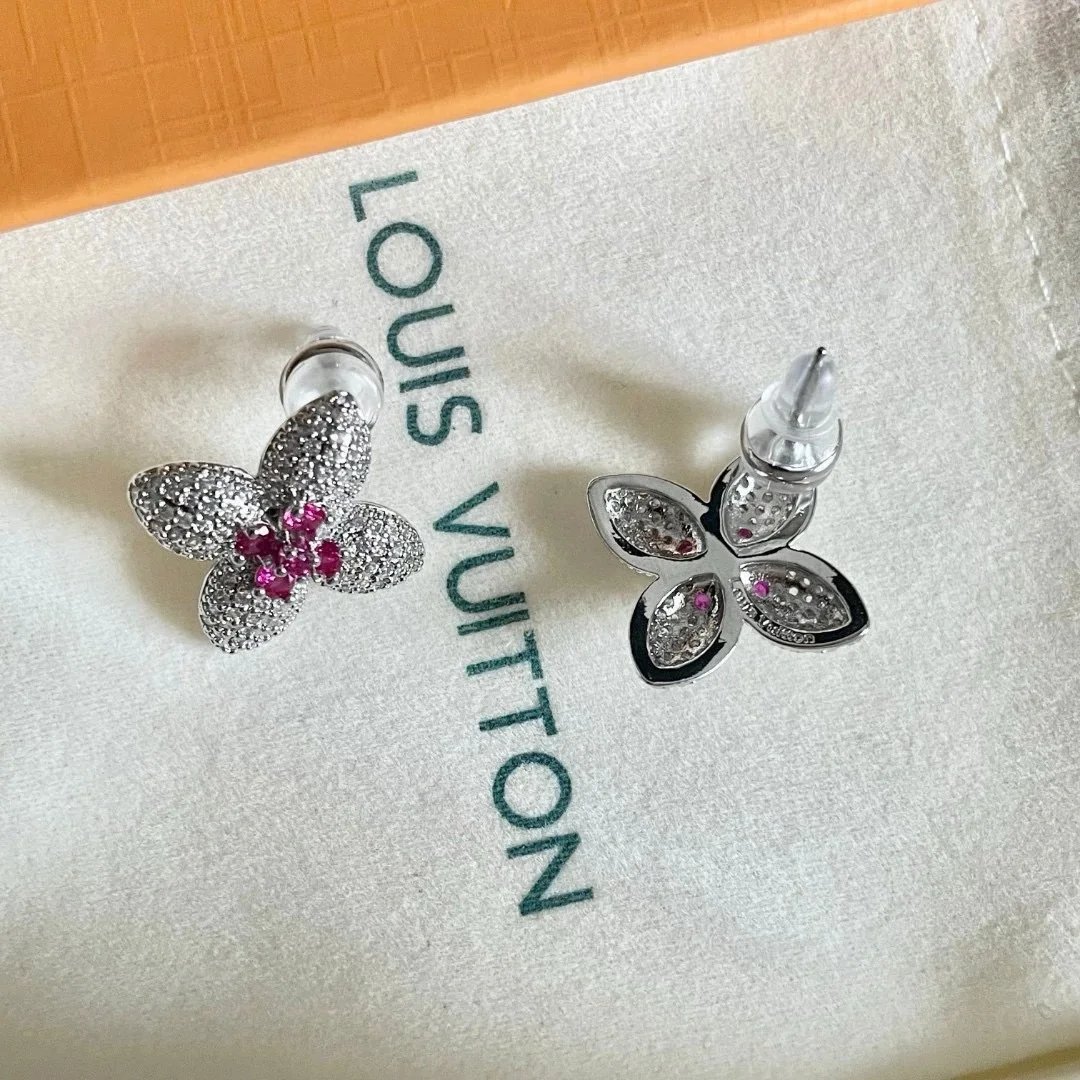 Phoebloom Jewelry Classic Four-Leaf Clover Zirconia Earrings qc 6
