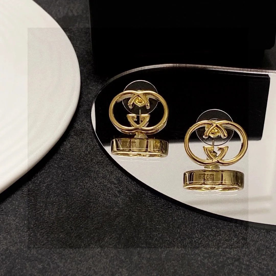 Gucci Interlocking G Series Earrings qc 6