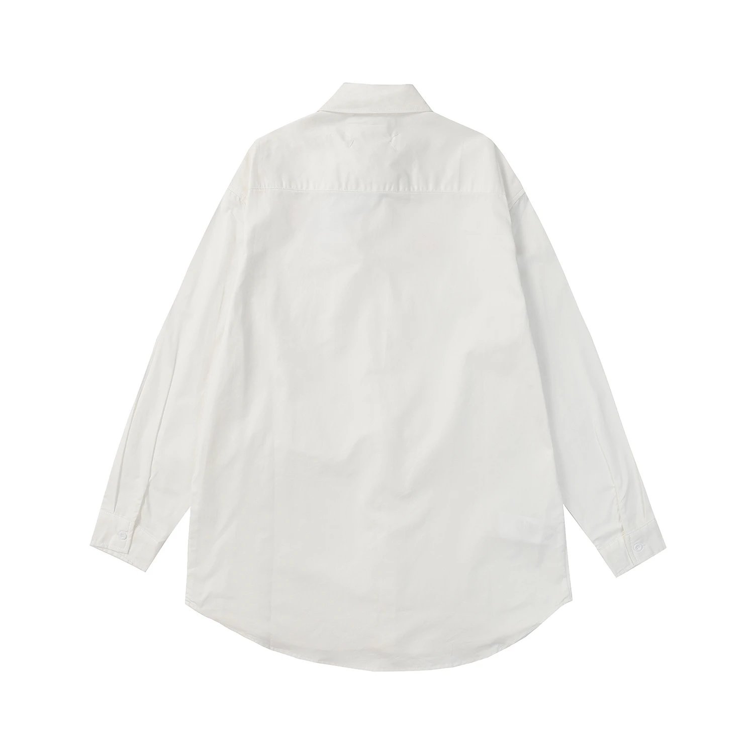 MM6 Maison Margiela White Kiss Print Long-Sleeve Shirt qc 1