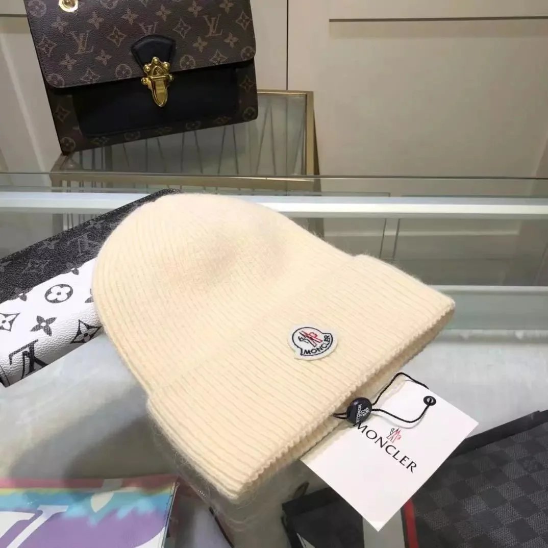 Moncler wool knit beanie qc 5