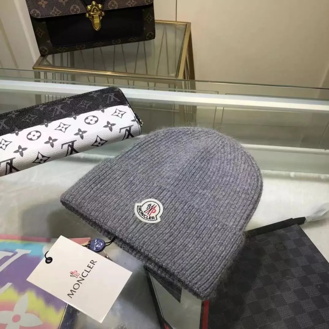 Moncler wool knit beanie qc 4