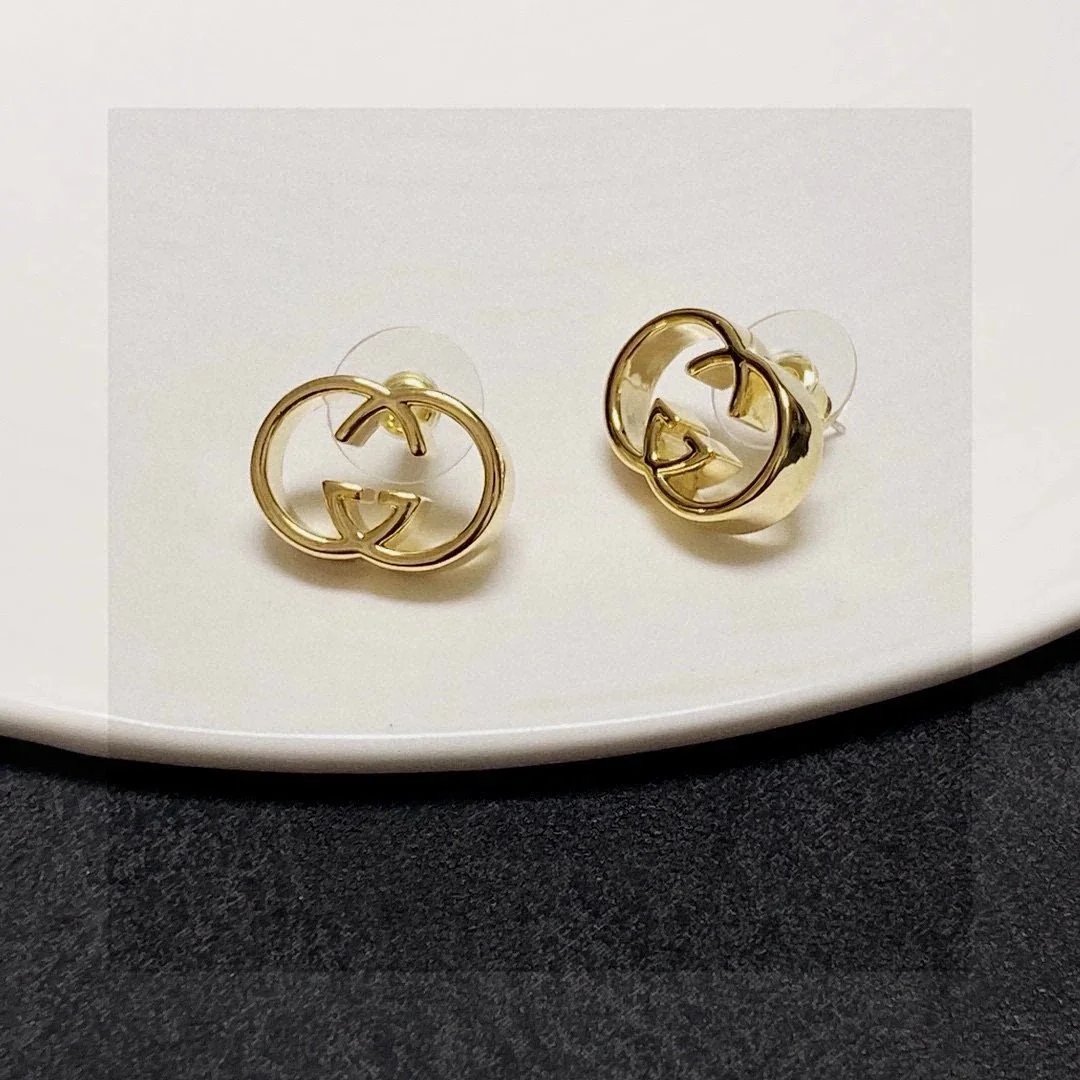 Gucci Interlocking G Series Earrings qc 3