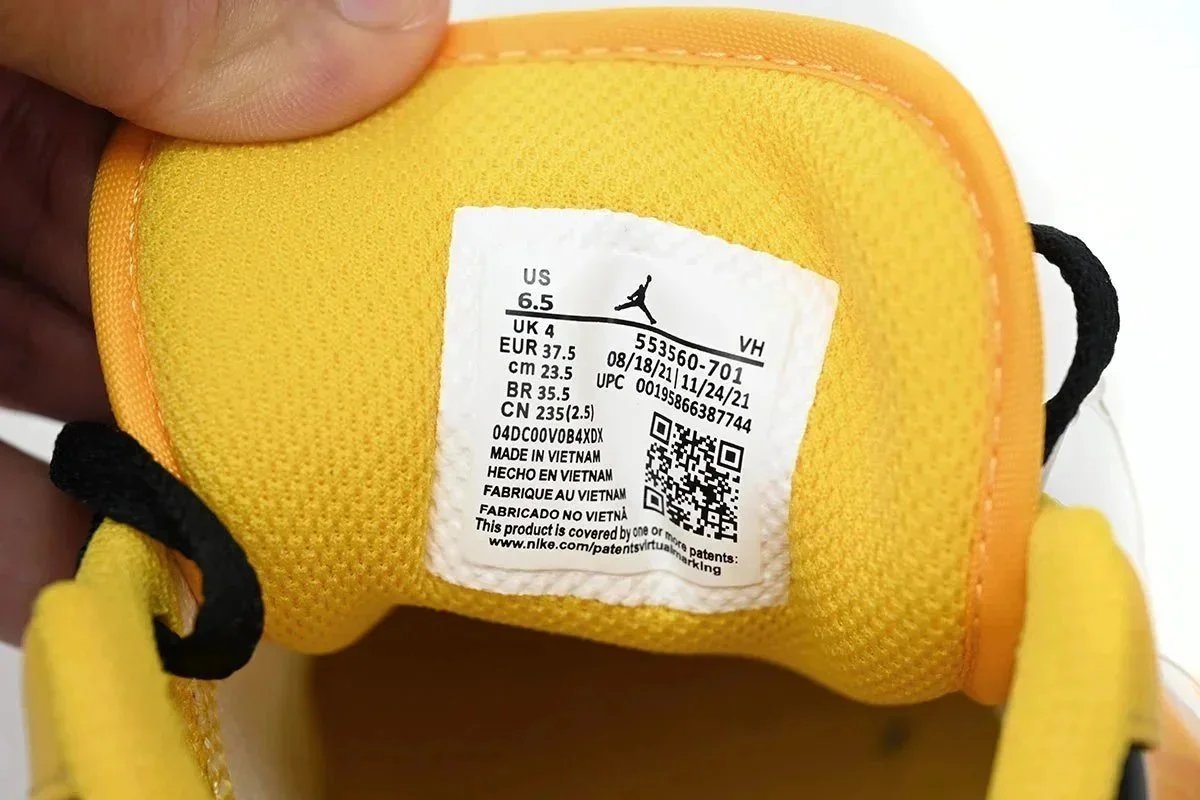 Nike Air Jordan 1 Low series sneakers qc 6
