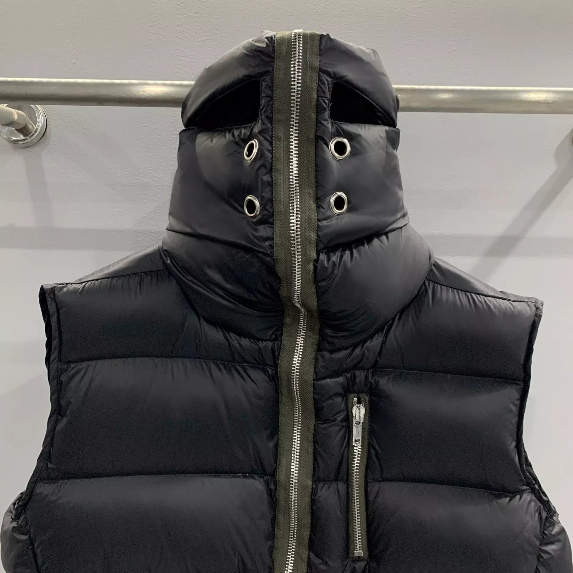 Rick Owens Gimp Puffer Vest qc 4