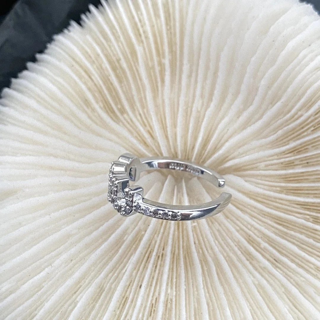Miu Miu silver metal ring qc 5