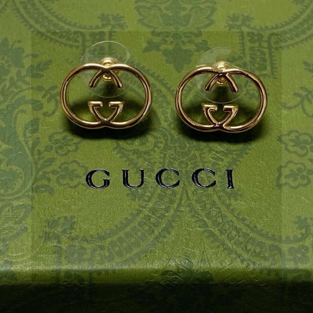 Gucci Interlocking G Series Earrings qc 7