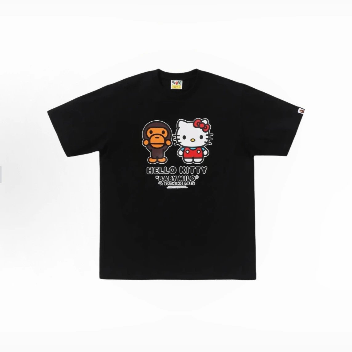 BAPE & Sanrio BABY MILO Collaboration Short-Sleeve T-Shirt qc 4