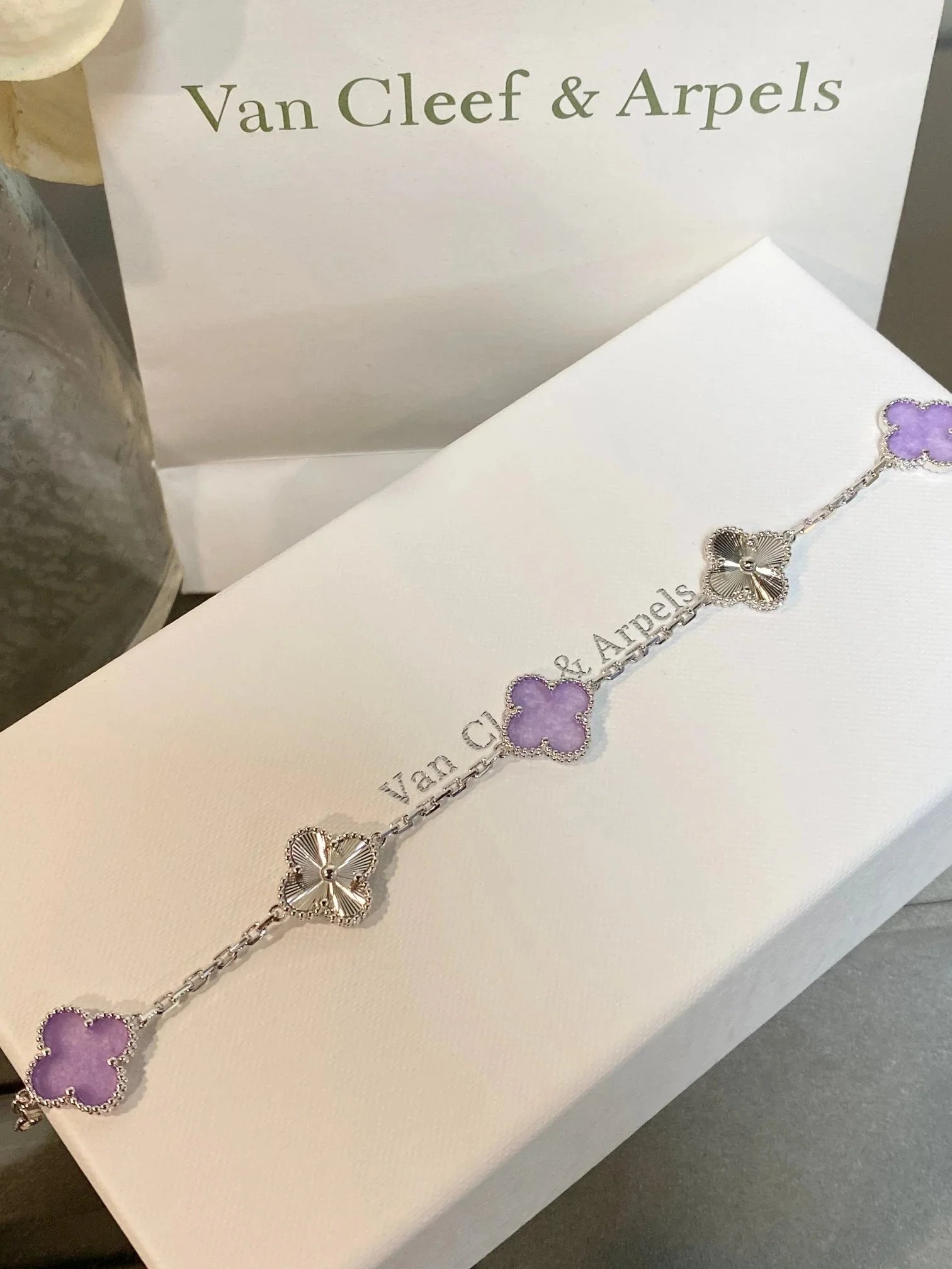 Van Cleef & Arpels Vintage Alhambra Bracelet qc 1